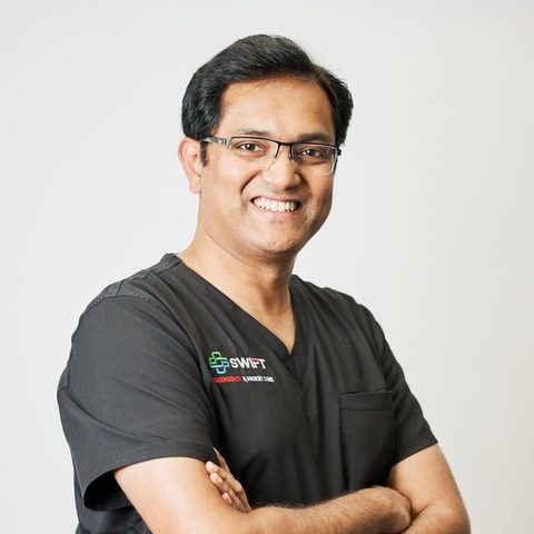Portrait of Dr Mahesh Jagada Gangadharaiah